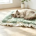 Removable Cover Pet Sleeping Mat – Foam Filled Soft Dog Cat Bed – Custom Pet Bed Manufacturer China